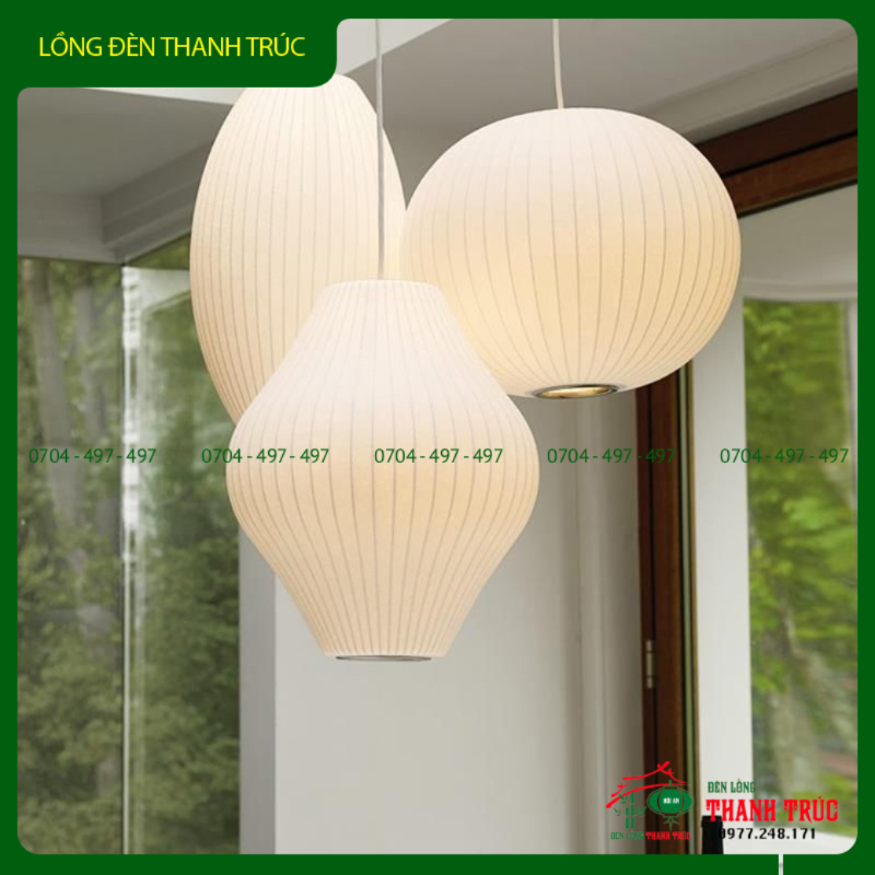 Lồng Đèn Chùm Treo Trần cao cấp nan dày - Ảnh 3
