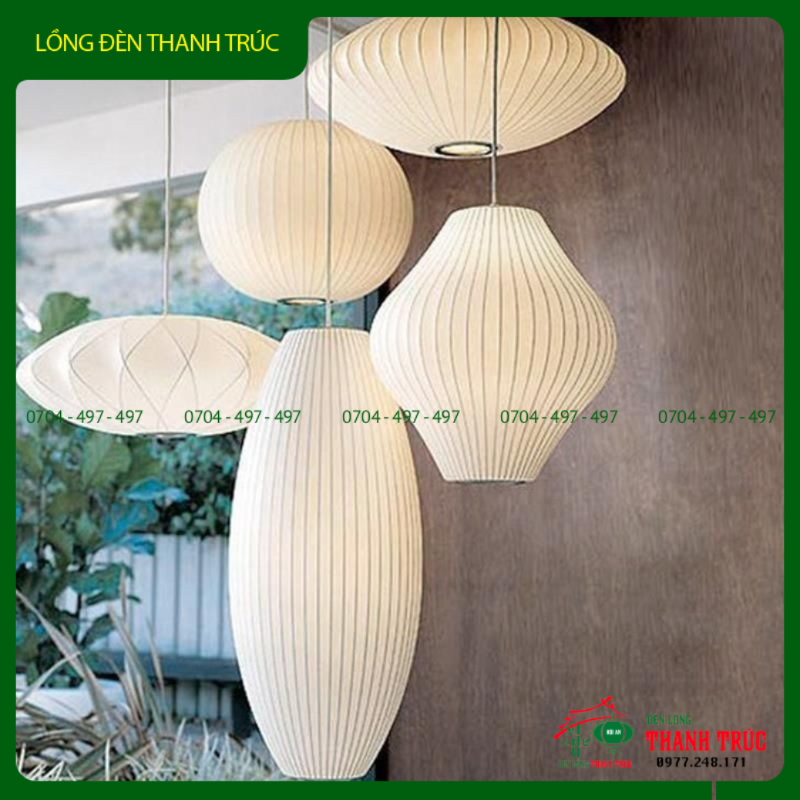 Lồng Đèn Chùm Treo Trần cao cấp nan dày