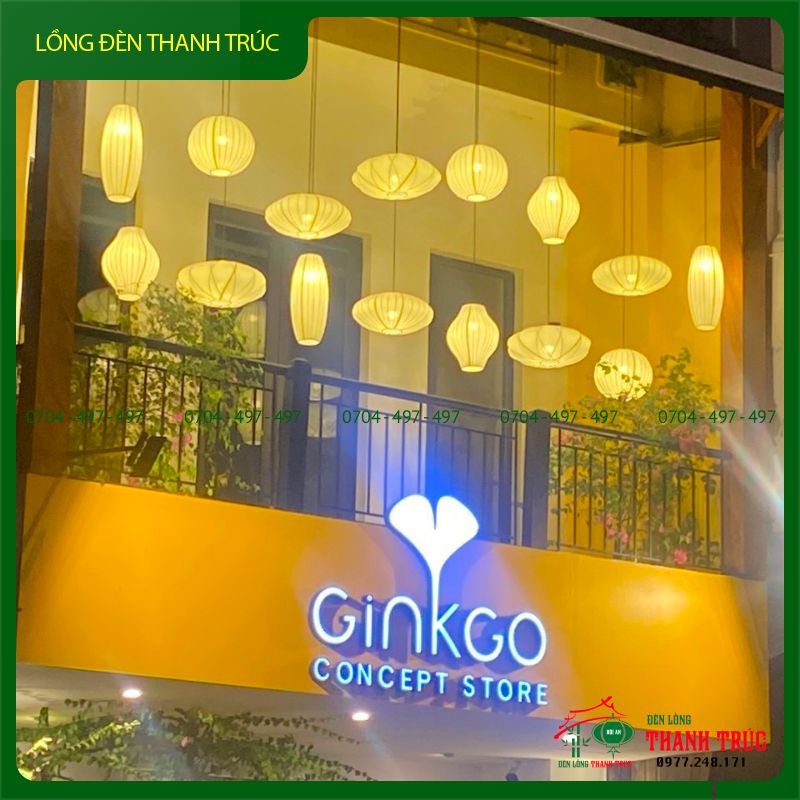 Combo 5 Lồng Đèn Treo Trần Cao Cấp 40cm - Ảnh 3