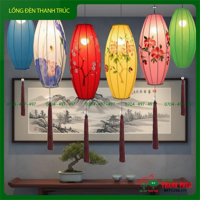 Đèn Lồng Sắt Nghệ Thuật Hình Thoi