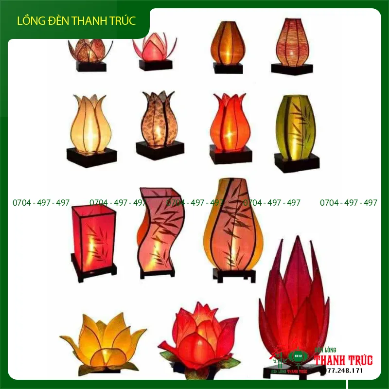 Đèn Vải Để Bàn Cao Cấp