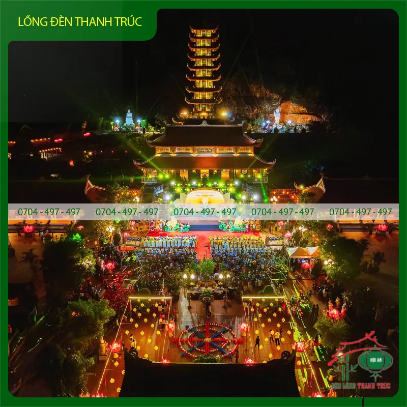 Combo lồng đèn hội an đủ loại, đủ kiểu trang trí lễ phật đản