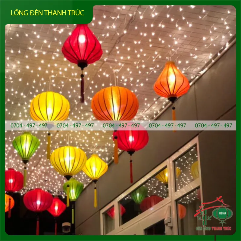 Lồng đèn trang trí hiên nhà