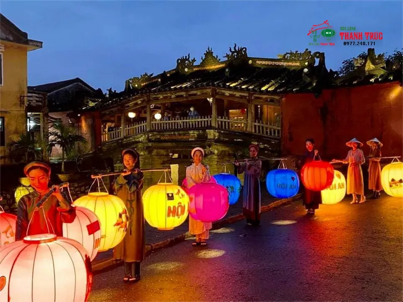 lồng đèn Hội An Trang trí sự kiện và lễ hội